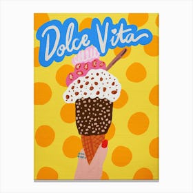 Dolce Vita 2 Canvas Print