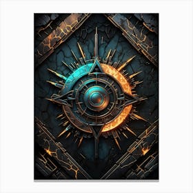 Twilight Element Canvas Print