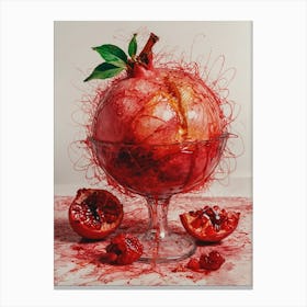 Pomegranate 6 Canvas Print