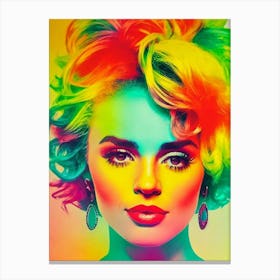 Lauren Daigle Colourful Pop Art Canvas Print