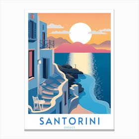 Santorini, Greece Canvas Print