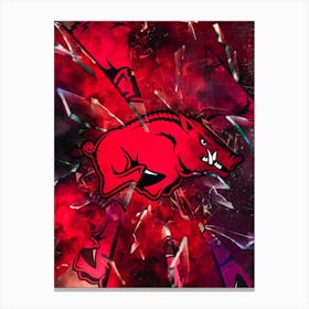 Arkansas Razorbacks 1 Canvas Print