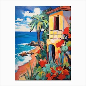 Nice France 7 Fauvist Painting Canvas Print
