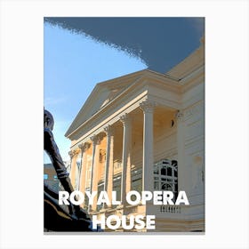 Royal Opera House, London, Theatre, Landmark, Wall Print, Wall Art, Poster, Print, Canvas Print