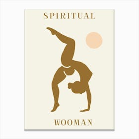 Spiritual Wooman 3 Canvas Print