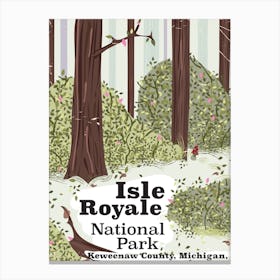 Isle Royale National Park Canvas Print