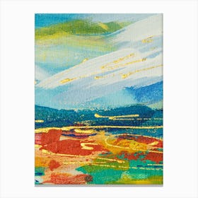 Abstract Landscape Painting 2 Canvas Print