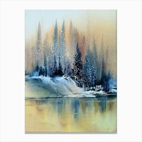 Winter Landscape Canvas Print