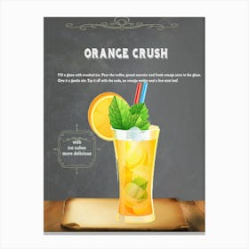 Orange Crush Canvas Print