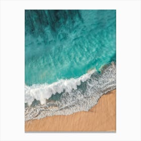 Aerial View Of The Ocean 1 Canvas Print