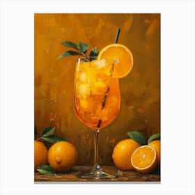 Aperol Spritz Art Print 143 Canvas Print