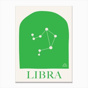 Zodiac Libra Canvas Print