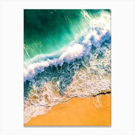 Ocean Waves 1 Canvas Print