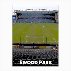 Ewood Park, Blackburn, Stadium, Football, Art, Soccer, Wall Print, Art Print Canvas Print