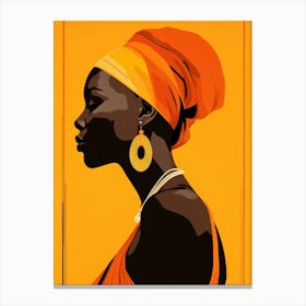 African Woman 64 Canvas Print