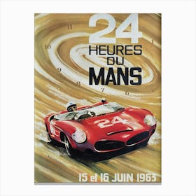 1963 24 Hours of Le Mans. June 15th and 16th, 1963 Canvas Print