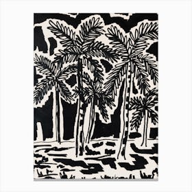 Palm Trees Canvas Print