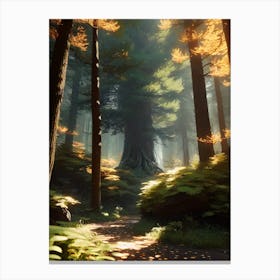 Forest 54 Canvas Print