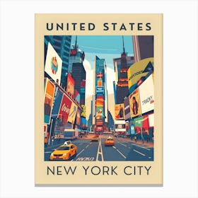 United States New York City Canvas Print