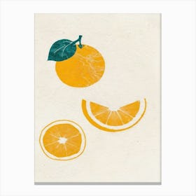 Oranges Canvas Print