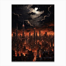 The City Sleeps Canvas Print