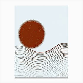 Essen Balance - Minimalist Bauhaus Canvas Print