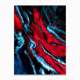 Acrylic Extruded Painting 16 Canvas Print