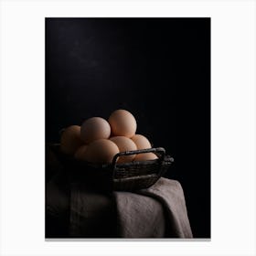 Eggs In A Basket 1 Canvas Print