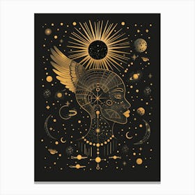 Astrology Canvas Print