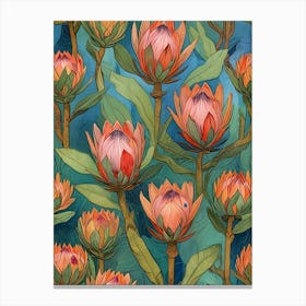 Proteas 1 Canvas Print