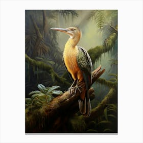 Golden Wings: Sunbittern Wall Art Canvas Print