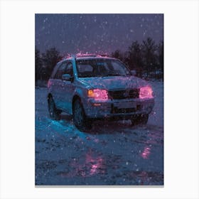 Snowy Night Canvas Print