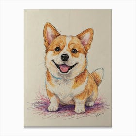 Corgi 1 Canvas Print