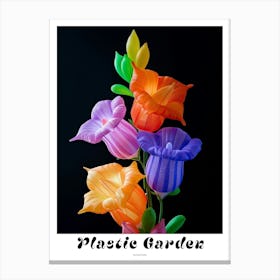 Bright Inflatable Flowers Poster Aconitum 2 Canvas Print