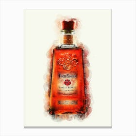 Four Roses Bourbon Whiskey 1 Canvas Print