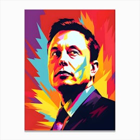 Elon Musk 2 Canvas Print