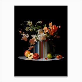 Flowers In A Vase Canvas Print