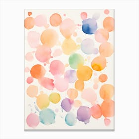 Watercolor Splatters 7 Canvas Print