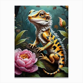 Bearded Dragon Canvas Print