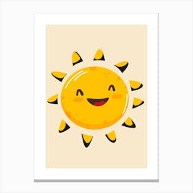 Happy Sun 1 Canvas Print