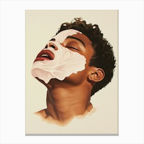 Face Mask 1 Canvas Print