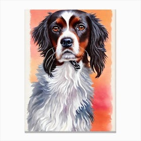 Boykin Spaniel Watercolour dog Canvas Print
