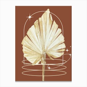 Palm Leaf Canvas Print