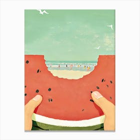 Watermelon Canvas Print Canvas Print