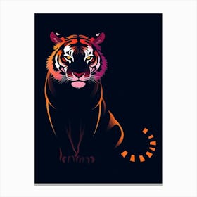 Wild Animal Creative Portrait 99 Canvas Print