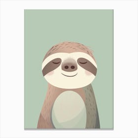 Sloth 1 Canvas Print