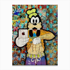 Goofy Canvas Print