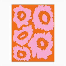 Floral Frenzy Canvas Print