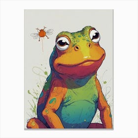 Frog! 9 Canvas Print