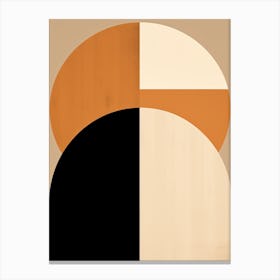 Freiburg Freedom, Geometric Bauhaus Canvas Print